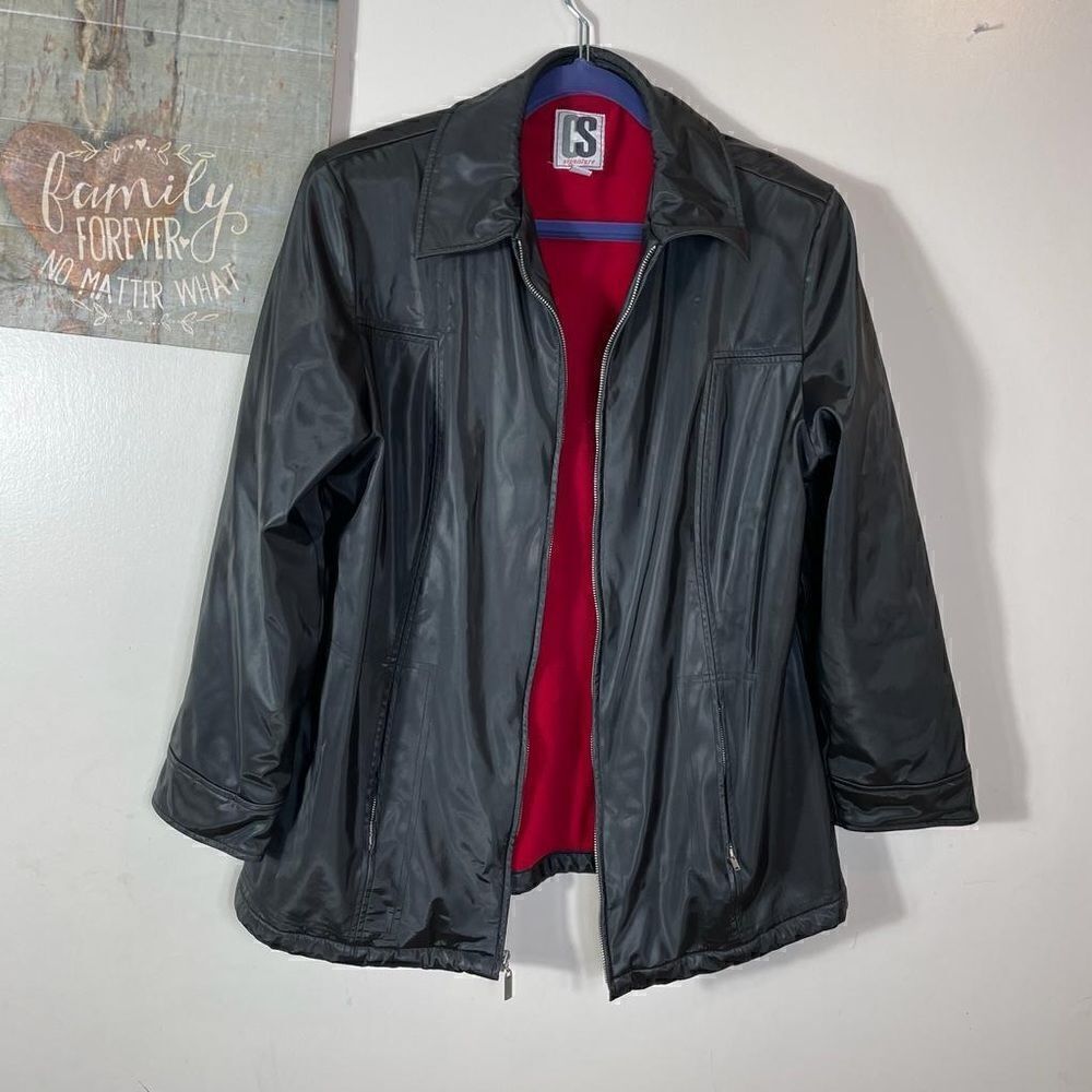 CS Signature fleece lined coat